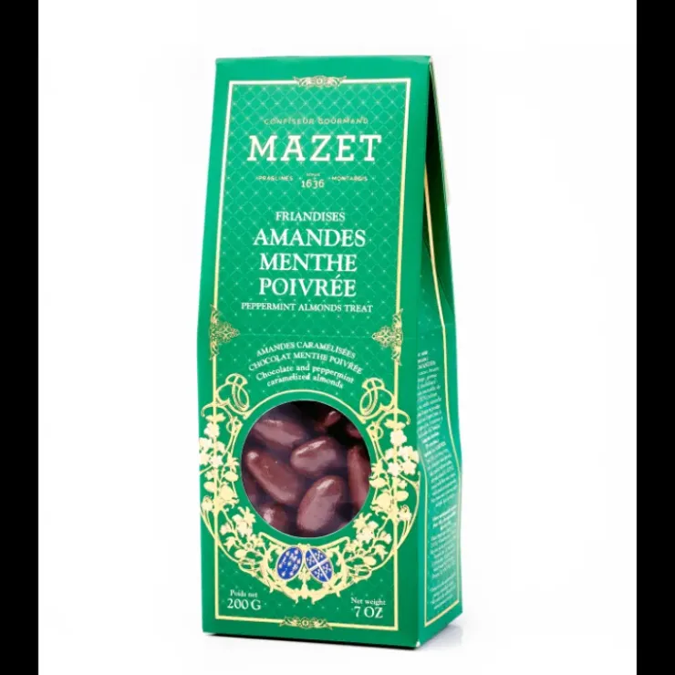 MAZET Etui Pincé Friandises Amandes Menthe Poivrée 200 g Online