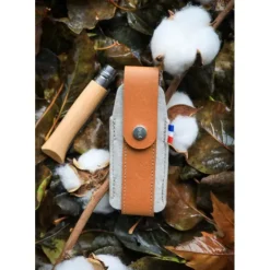 OPINEL Etui pour Couteau en Cuir et Feutrine Outdoor M Collection France Hot