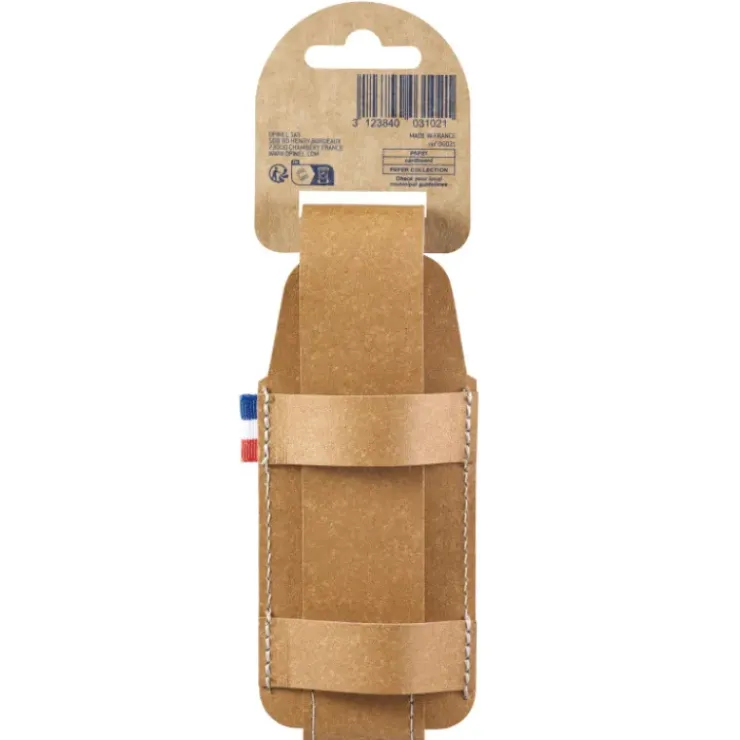 OPINEL Etui pour Couteau en Cuir et Feutrine Outdoor L Collection France Best