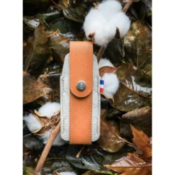 OPINEL Etui pour Couteau en Cuir et Feutrine Outdoor L Collection France Best