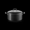 LE CREUSET Faitout 28 cm Anti-Adhérent Les Forgées Sale