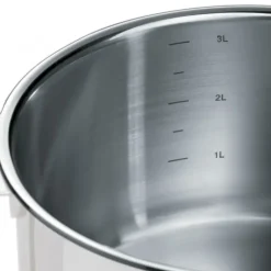 CRISTEL Faitout Casteline Ø 22 cm Manche Amovible Inox