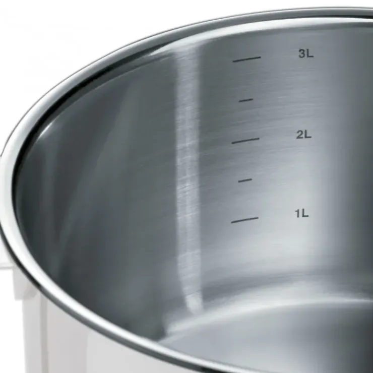 CRISTEL Faitout Casteline Ø 22 cm Manche Amovible Inox