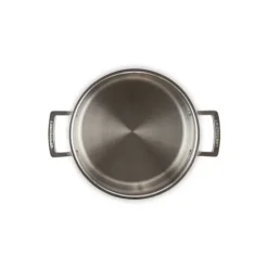 LE CREUSET Faitout Inox 24 cm avec Couvercle Discount