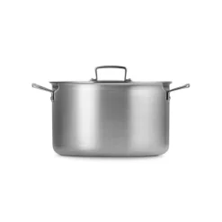 LE CREUSET Faitout Inox 28 cm avec Couvercle Sale