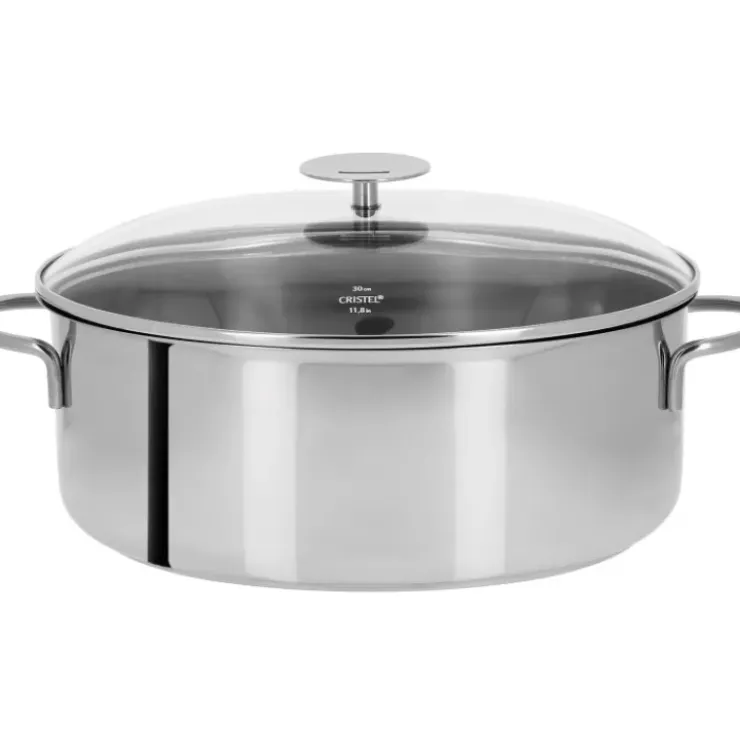 CRISTEL Faitout Mutine Ø 24 cm Manche Fixe Inox