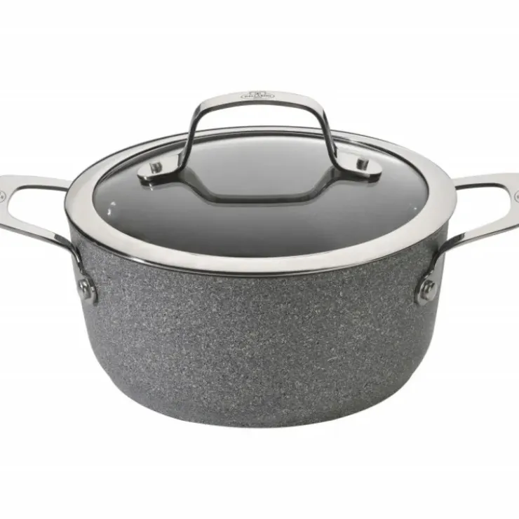 BALLARINI Faitout Pierre 24 cm avec couvercle Salina Granitium Clearance
