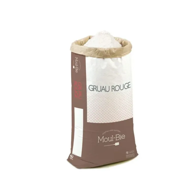 CUISINEADDICT Farine de Gruau Rouge T45 Blé 25kg Outlet