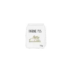 CUISINEADDICT Farine T55 Blé Epi Bleu 1kg New