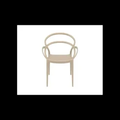 SIESTA Fauteuil en Polypropylène Mila Taupe Clearance