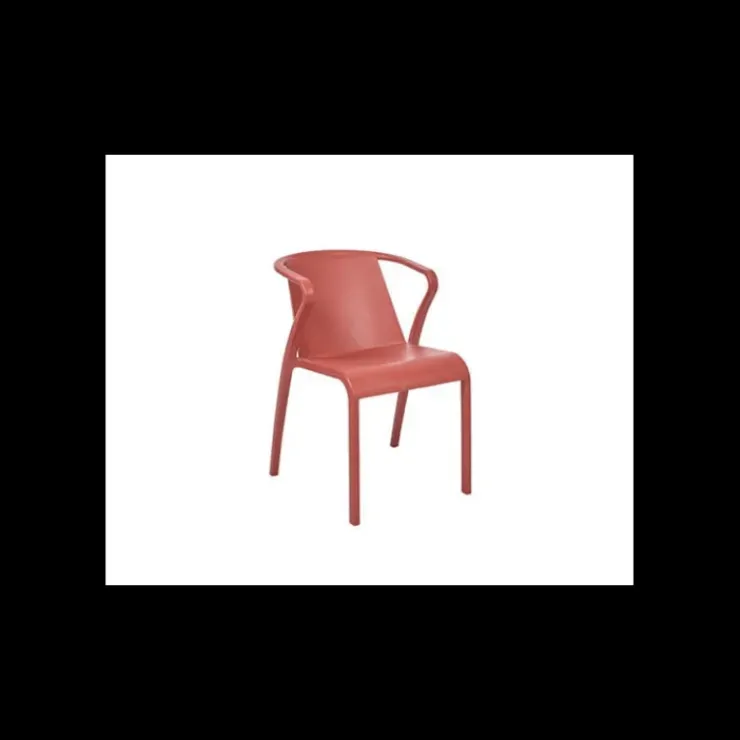 EZPELETA Fauteuil en Polypropylène Fado Brique Hot