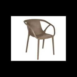 EZPELETA Fauteuil en Polypropylène effet Chevrons Hop Taupe Sale