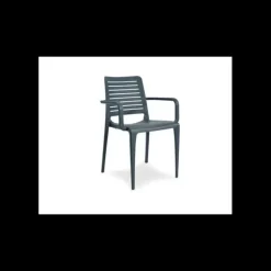 EZPELETA Fauteuil en Polypropylène Park Anthracite Best