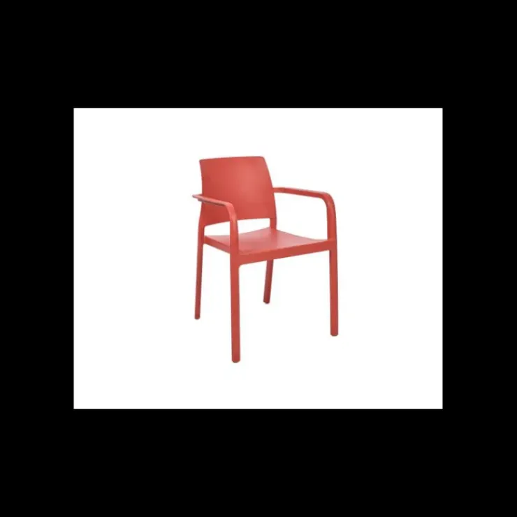 EZPELETA Fauteuil en Polypropylène Dock Brique Discount