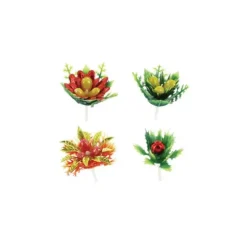 MALLARD FERRIERE Feuilles de Houx sur pique Assortiment x72 Best