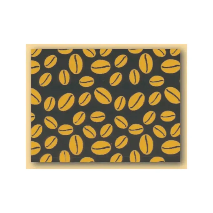 MALLARD FERRIERE Feuilles de transfert chocolat Grains de café or 34 x 26,5 cm (x10) Online