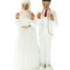 CUISINEADDICT Figurine Mariage Couple Oriental 14,5 cm Best