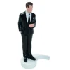MALLARD FERRIERE Figurine Mariage Marié Brun 15 cm Discount