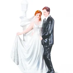 CUISINEADDICT Figurine Mariage Mariés Romantique 2 Modèles 17,5 cm Discount