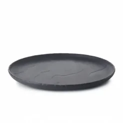 REVOL FIN DE SERIE Assiette Plate Ardoise 21 cm Basalt Hot