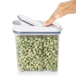 OXO FIN DE SERIE Boîte de Conservation Pop avec Bec Verseur 1,1 L Good Grips New