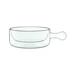 LUIGI BORMIOLI FIN DE SERIE Casserole Verre Double Paroi 25 cl (x2) THERMIC GLASS Hot