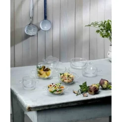 LUIGI BORMIOLI FIN DE SERIE Casserole Verre Double Paroi 25 cl (x2) THERMIC GLASS Hot
