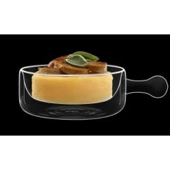 LUIGI BORMIOLI FIN DE SERIE Casserole Verre Double Paroi 25 cl (x2) THERMIC GLASS Hot