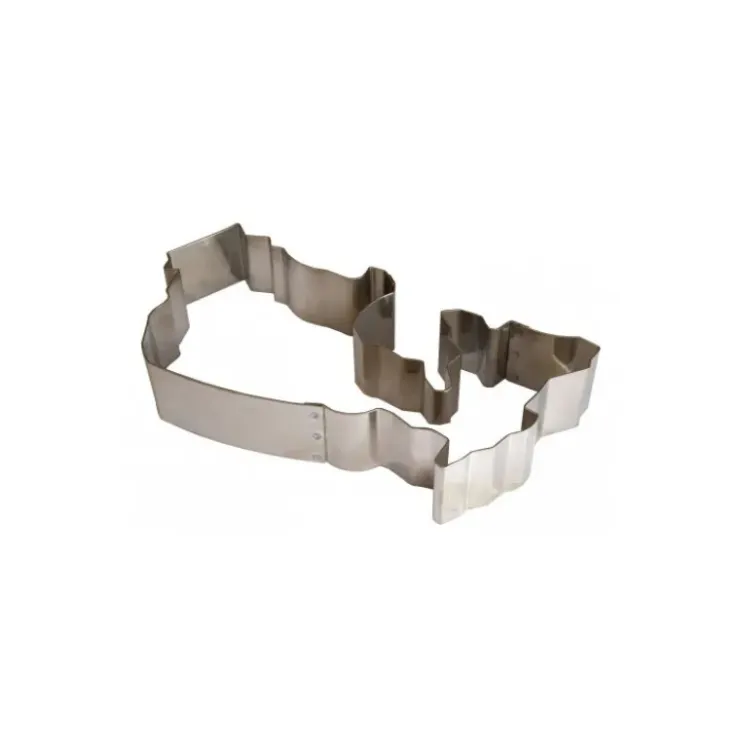 GOBEL FIN DE SERIE Cercle Inox Pays Canada 60 x 29,5 cm x H 6 cm Clearance