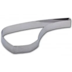 GOBEL FIN DE SERIE Cercle Inox Côte d'Agneau 10 x 5,5 cm x H 3 cm Clearance