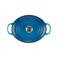 LE CREUSET FIN DE SERIE Cocotte en fonte Ovale 29 cm Marseille Signature Hot