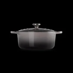 LE CREUSET FIN DE SERIE Cocotte en Fonte Ronde 26 cm Flint Signature Online