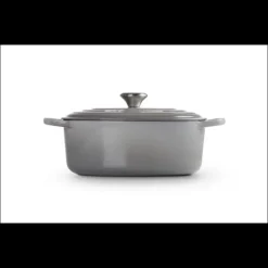 LE CREUSET FIN DE SERIE Cocotte en fonte Ovale 29 cm Mist Grey Signature Online