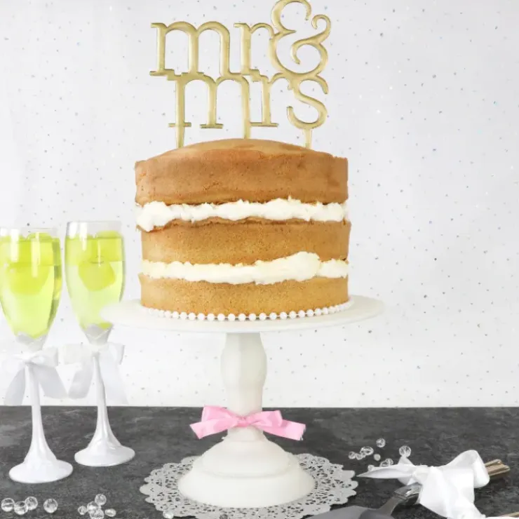 PME FIN DE SERIE Découpoir Cake Topper Mr & Mrs Moderne 16,5 x 15 cm Discount
