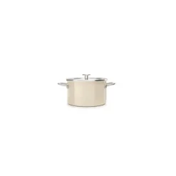 KITCHENAID FIN DE SERIE Faitout Émaillé 20cm Crème New