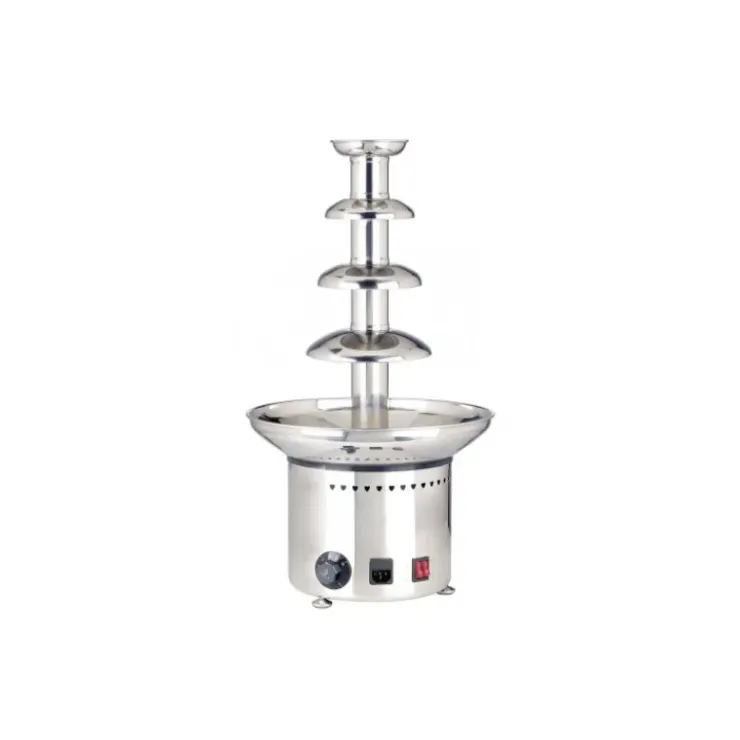 CUISINEADDICT FIN DE SERIE Fontaine à Chocolat Professionnelle GM 60 Inox 4 Cascades Sale