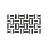 MALLARD FERRIERE FIN DE SERIE Grille Pochoir Plastique 60x40 cm Rayures Discount
