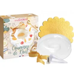 SCRAPCOOKING FIN DE SERIE Kit Gâteau Couronne de Noël Hot