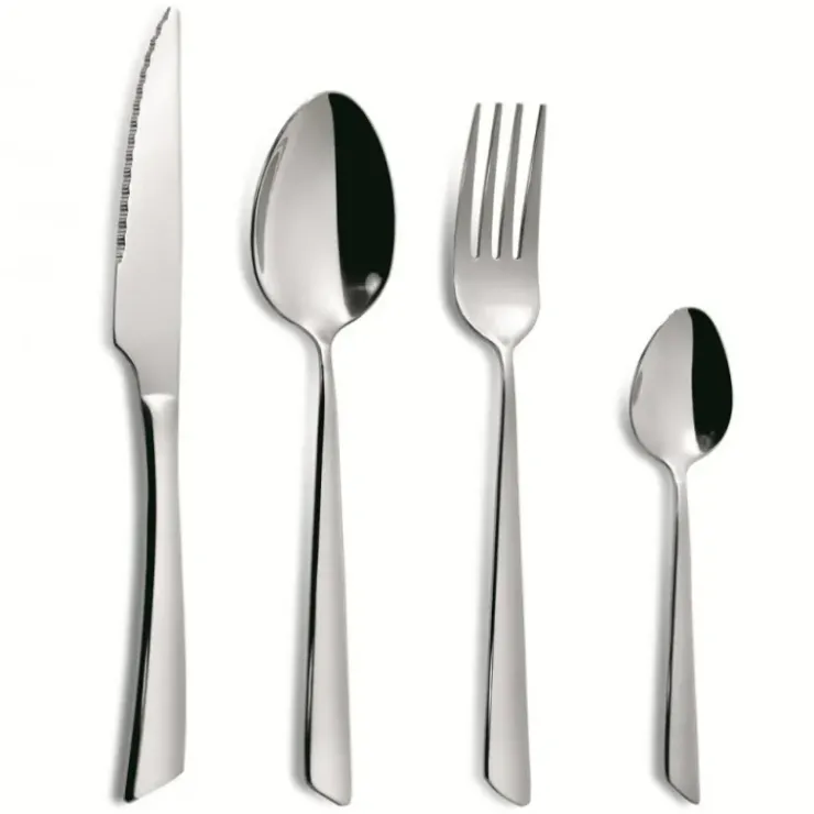 COMAS FIN DE SERIE Ménagère 24 pièces Nice Inox 18% 4 mm Discount