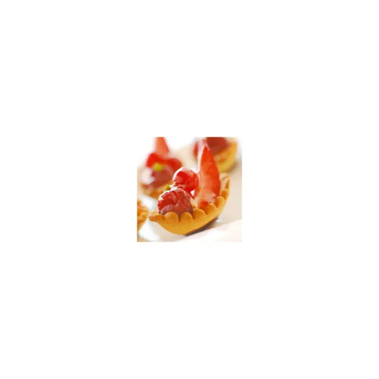 SILFORM FIN DE SERIE Moule Silicone Tartelette Ovale 6,6 x 2,7 cm x H 1,1 cm (x48) Best