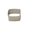 GOBEL FIN DE SERIE Nonnette Inox Carré Bombé 5 cm x H 3 cm Outlet