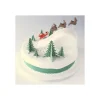 JEM FIN DE SERIE Set Emporte-Pièces Plastique Sapin de Noël 3D (x8) New