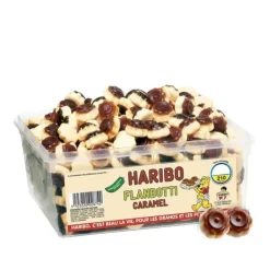 HARIBO Flanbotti Caramel x 210 - Boîte Bonbon Hot