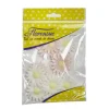 FLORENSUC Fleur Azyme Bio Marguerite Rose et Blanche 4,5 cm x10 Hot