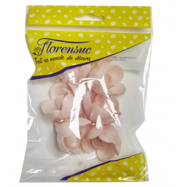 FLORENSUC Fleur Azyme Bio Rose Rose 4 cm x6
