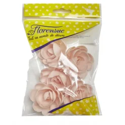 FLORENSUC Fleur Azyme Bio Rose Rose 5 cm x5 Online