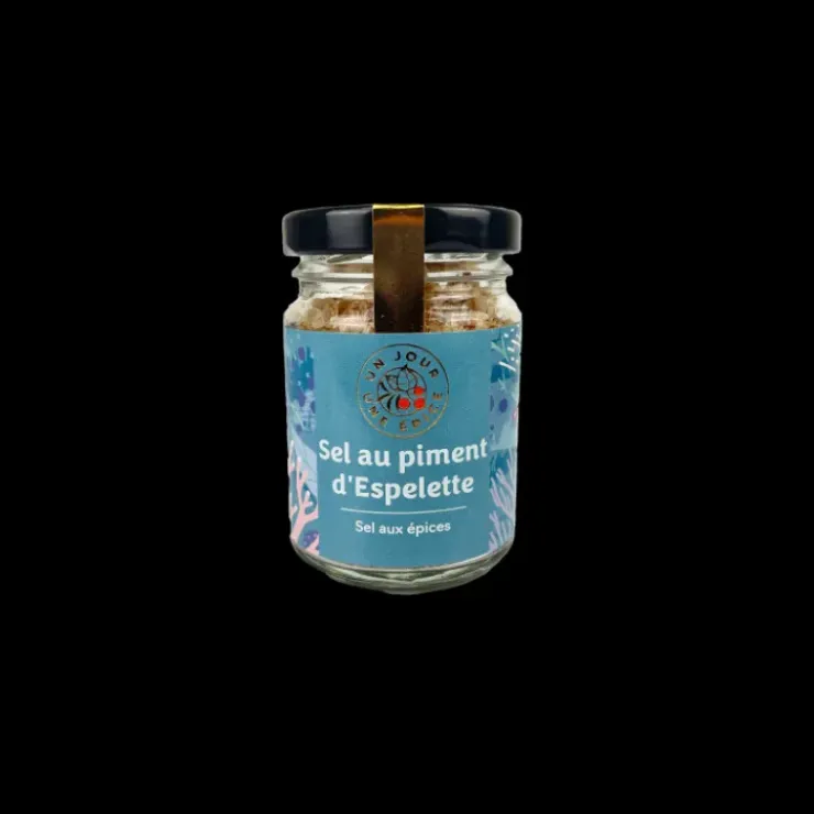 UN JOUR UNE EPICE Fleur de Sel au Piment d'Espelette 95 g Hot