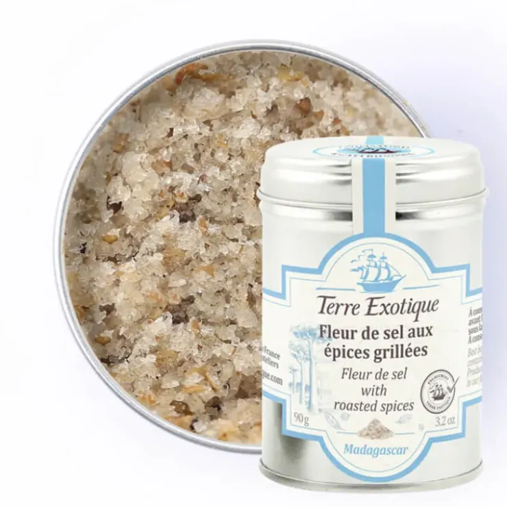 TERRE EXOTIQUE Fleur de Sel aux Épices Grillées 90 g Discount