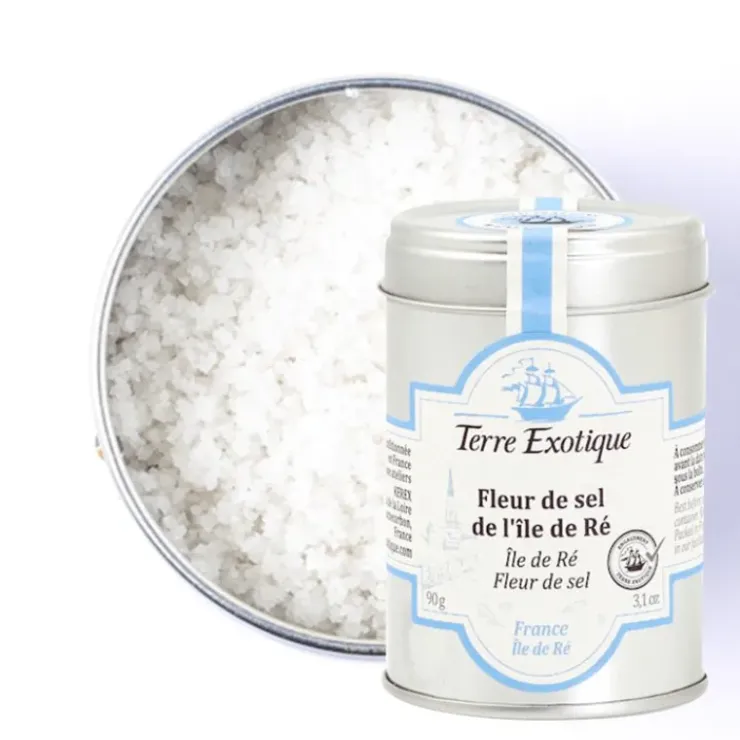 TERRE EXOTIQUE Fleur de Sel de l'Île de Ré 110 g Outlet