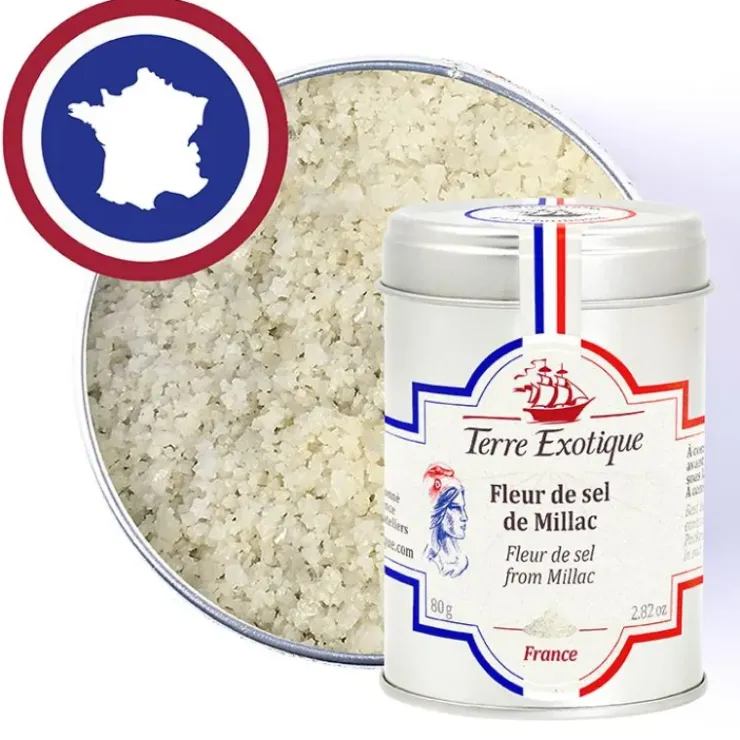 TERRE EXOTIQUE Fleur de Sel Millac 80 g Best